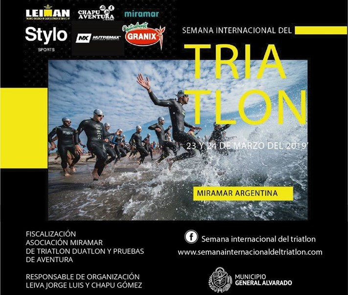 Miramar: da comienzo a la Semana Internacional del Triatlón