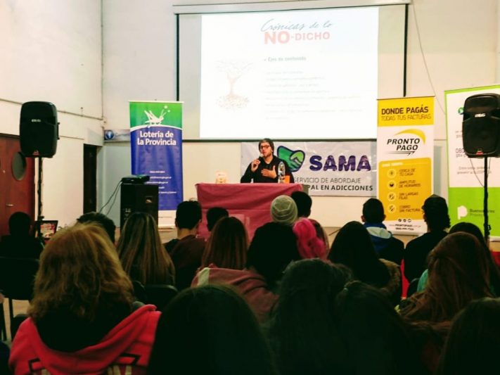 Miramar: se realizó una charla a cargo de Juan Abdala, “Crónica de lo NO-Dicho”