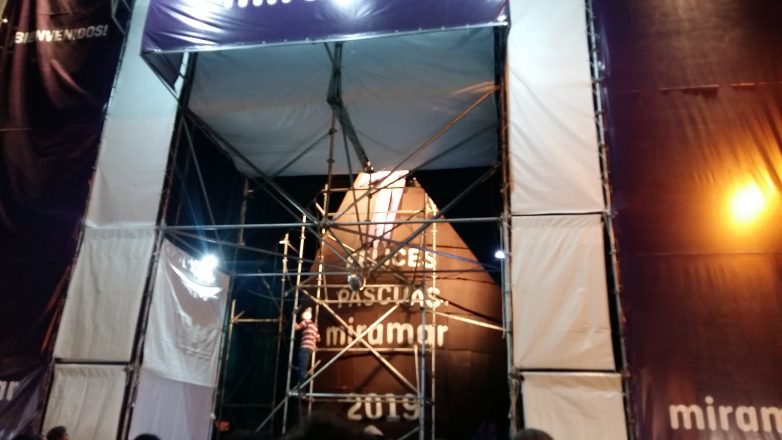 Miramar: el huevo de Pascua mide 10,51 metros, y es récord mundial.