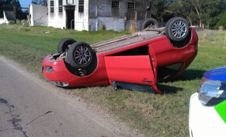 Accidente en la Ruta 88: una mujer y un niño resultaron heridos