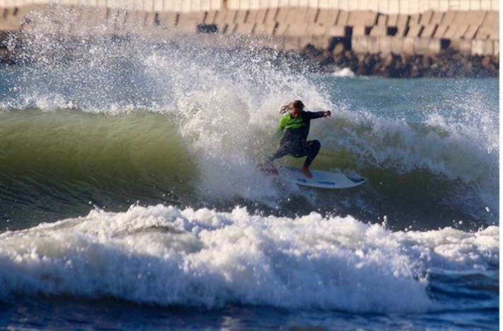 Surf: Indurain entre los mejores argentinos en Iquique