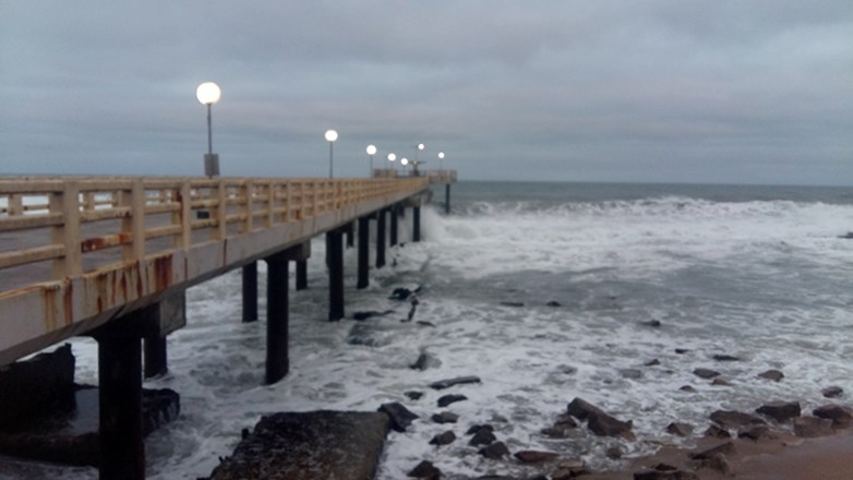 Miramar y zona: Rige alerta meteorológico por vientos intensos con ráfagas