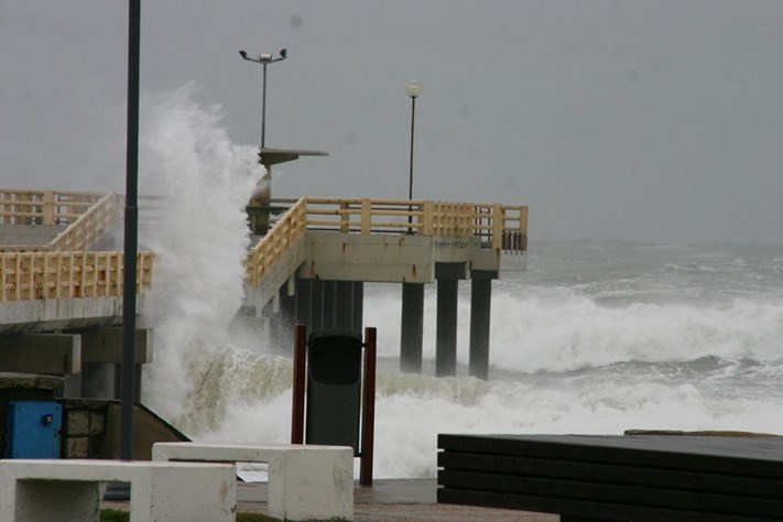 Rige un alerta meteorológico por vientos de hasta 50 km/h en Miramar y zona