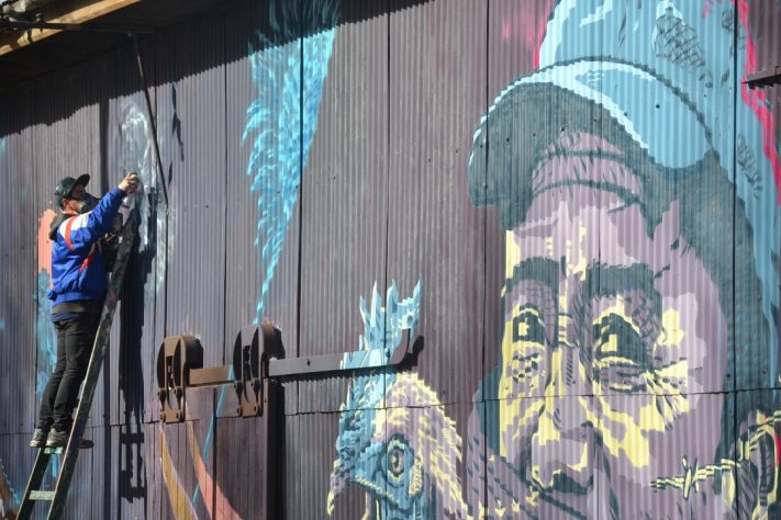 Con todo éxito concluyó la Bienal de Arte de Otamendi.