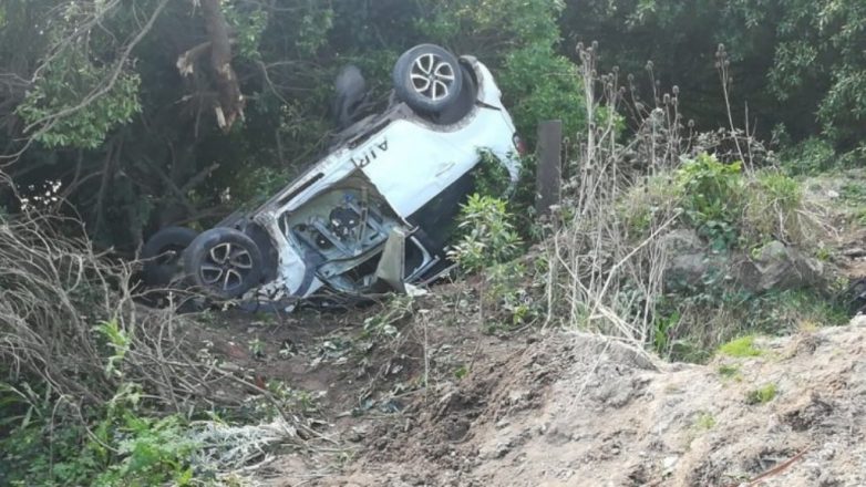 Un muerto y un herido tras despiste y vuelco en la ruta 88