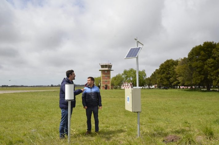 Miramar ya tiene una Estación Hidrológica
