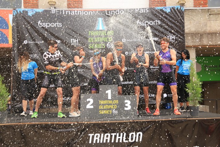 Triatlón Olímpico de Mar del Plata: el miramarense Nicolás Gómez consiguió un destacado 10° lugar