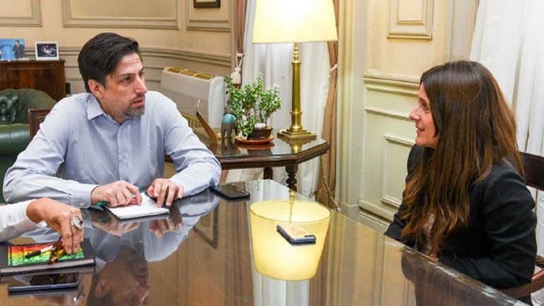 Nicolás Trotta recibió a Inés Arrondo para trabajar con una “agenda en común”