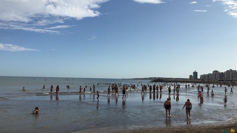 Miramar y zona: febrero da inicio con una máxima de 28°C