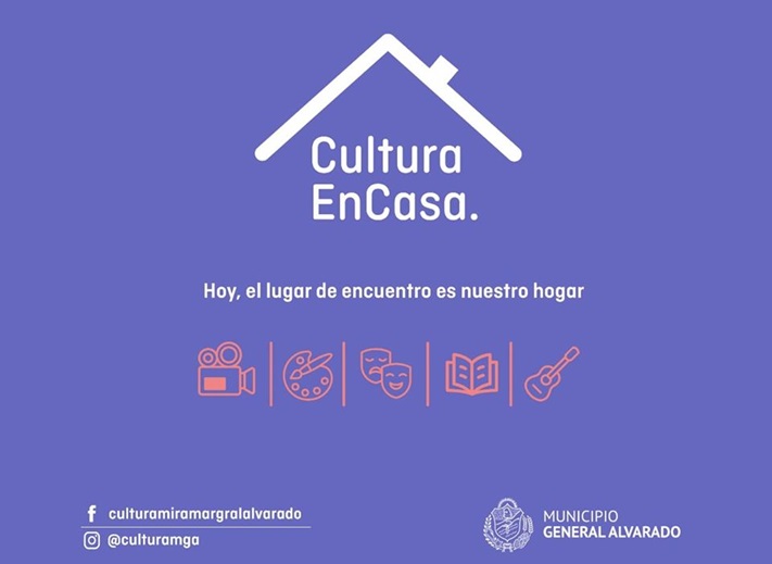 Gral.Alvarado: para entretener a todos se lanzó #culturaencasa