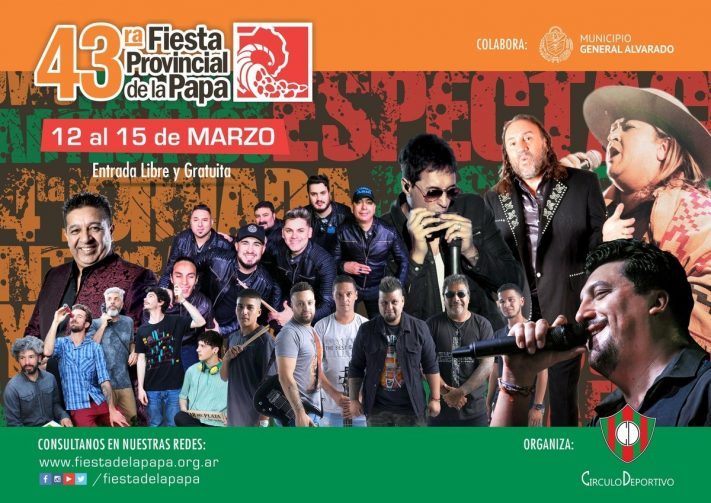 Gral. Alvarado: La Fiesta de la Papa se suma a los eventos suspendidos por el coronavirus