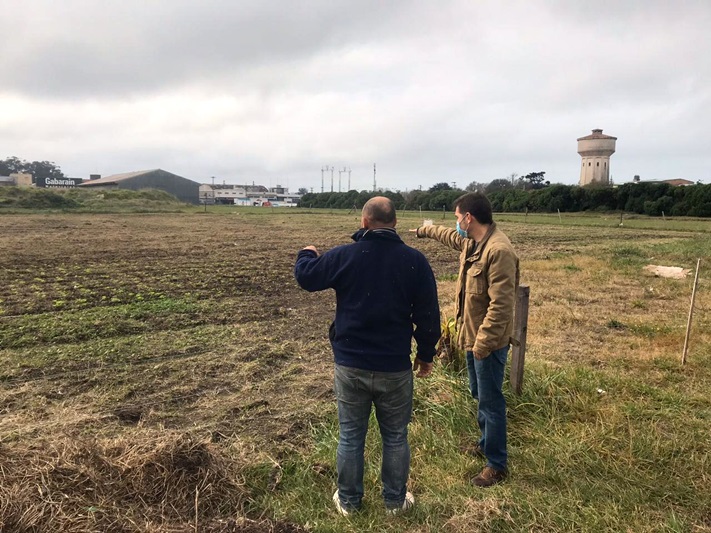 Miramar: El Diputado G. Di Cesare visitó el “Punto Limpio”