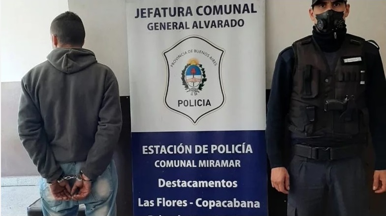 Miramar: golpeó a la hermana y volvió a la cárcel