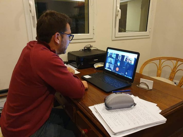 El diputado German Di Cesare participó del ciclo de conferencias de la Univ. Pcial de Ezeiza