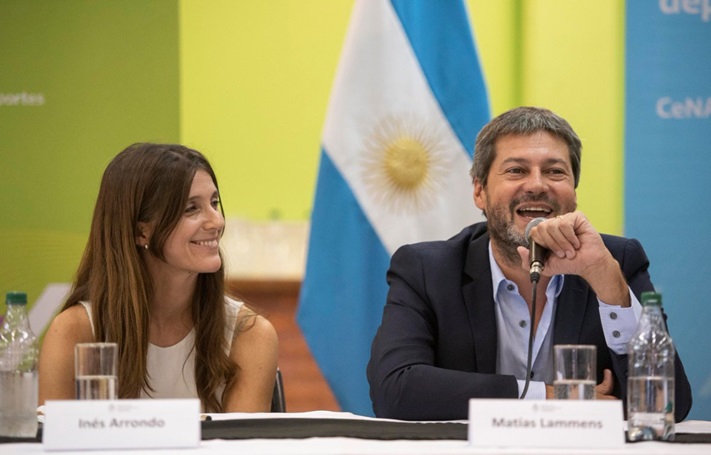 Lammens y Arrondo anunciaron aumento en las becas