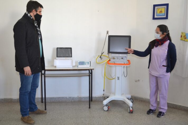 Miramar: suman otro respirador al Hospital Municipal “Marino Cassano”