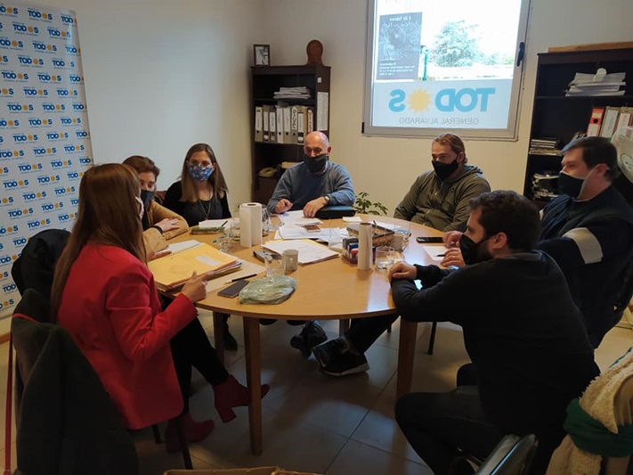 Gral Alvarado: los concejales del FdT “mientras otros hablan, nosotros trabajamos”.