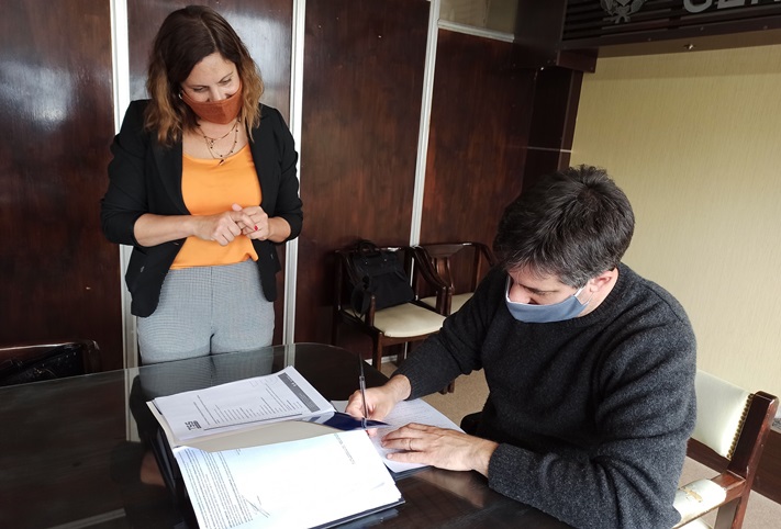 Gral. Alvarado: Se rubricó el leasing para la compra de una nueva ambulancia