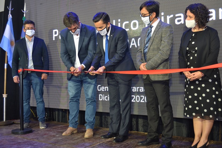 Inauguraron Parque Eólico en Miramar: generará 100 megas de potencia