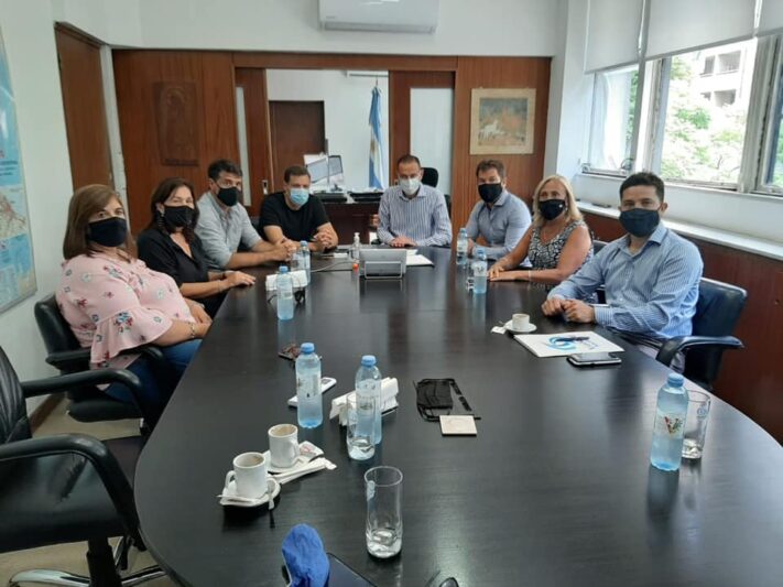 Vialidad Nacional: Germán Di Cesare reunión con funcionarios