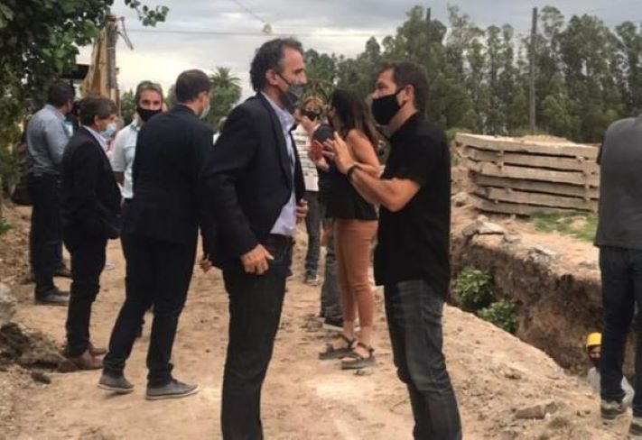 El diputado Di Cesare se reunió con el Ministro de Obras Públicas