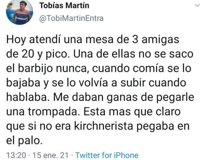Una tendencia en twiter que no es orgullo para Miramar