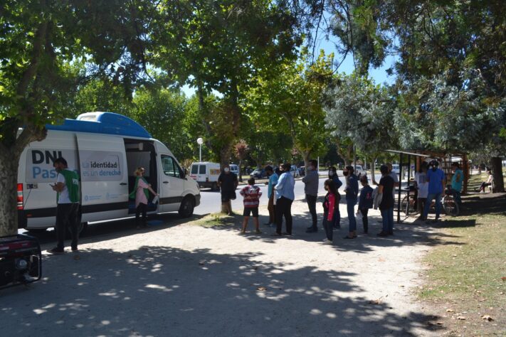 Miramar: ya llegaron los móviles de Renaper