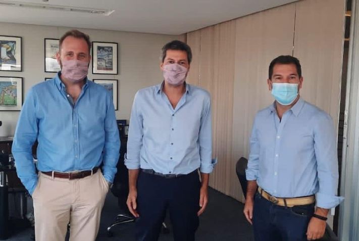 Germán DI Cesare se reunió  con Matías Lammens