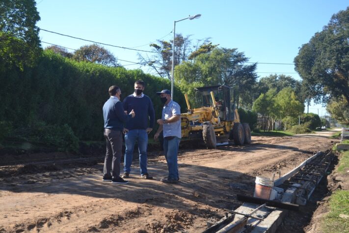 Miramar: nuevas obras de asfalto