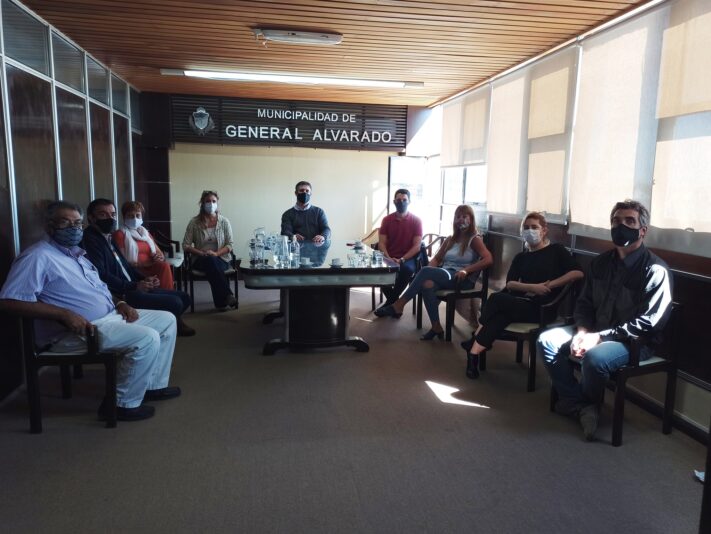 General Alvarado: el intendente mantuvo encuentro con la oposición para evaluar la situación sanitaria