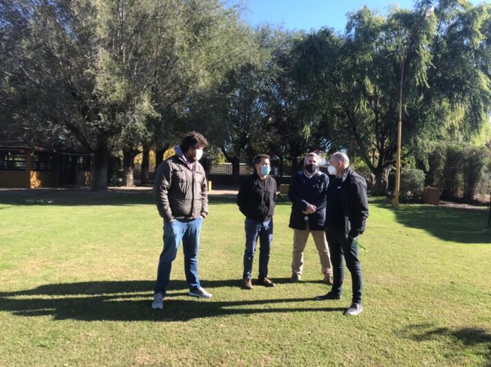 El diputado bonaerense Germán Di Cesare de recorrida por Balcarce
