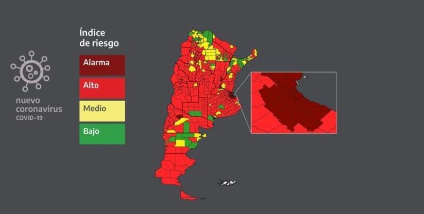Confinamiento total hasta el 30 de mayo en los distritos de alto riesgo y alarma