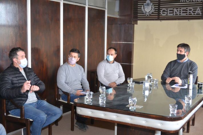 Gral. Alvarado: Reunión con  integrantes de la Cámara de Comercio