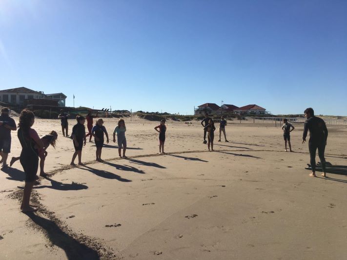 Miramar: primera escuela de surf social