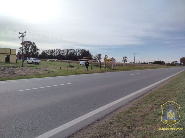 Miramar: hallan armas enterradas en un campo