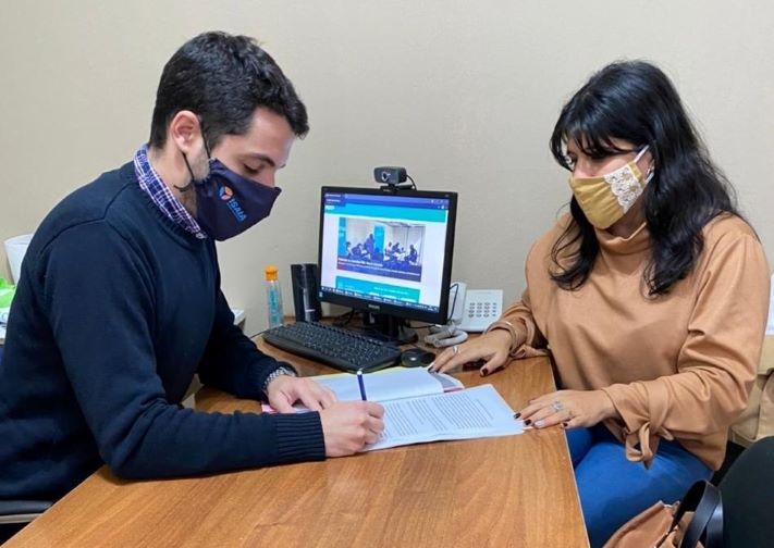 Miramar: firma de convenio entre PAMI y el Hospital Municipal “Marino Cassano”
