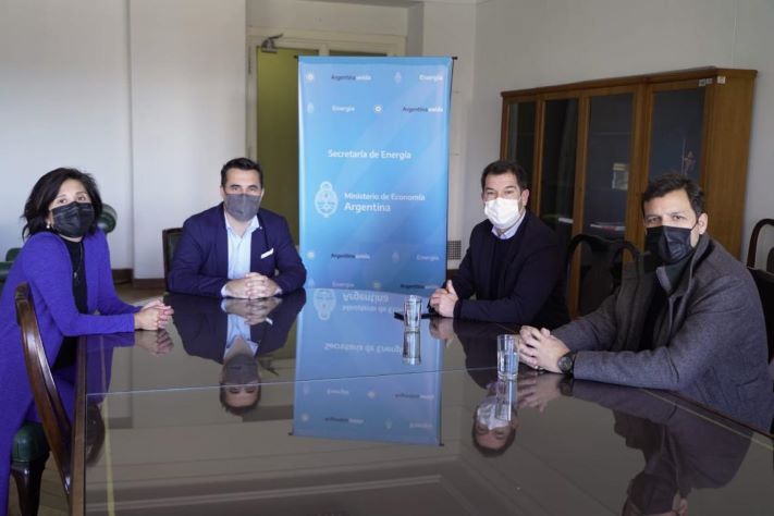 Diputados de la quinta sección gestionaron ante Nación la reanudación de la obra del Gasoducto de La Costa