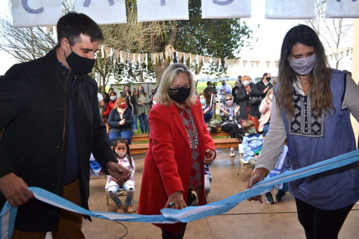 Gral. Alvarado: inauguración de ampliación del Jardín N°909.