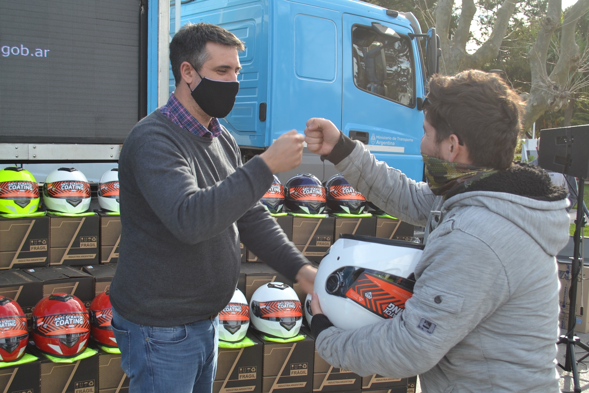 Miramar: capacitación a Moto Deliverys