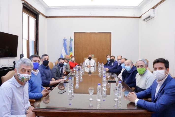 Ianantuony participó de la reunión con Insaurralde y Álvarez Rodríguez