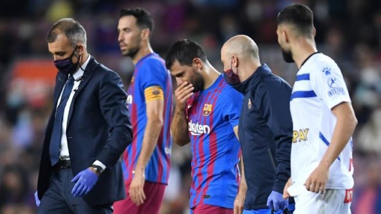El “Kun” Agüero estará tres meses inactivo por una arritmia cardíaca