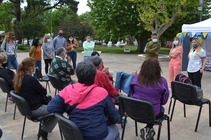 Miramar: actividades de plazas PAMI para nuestros adultos mayores
