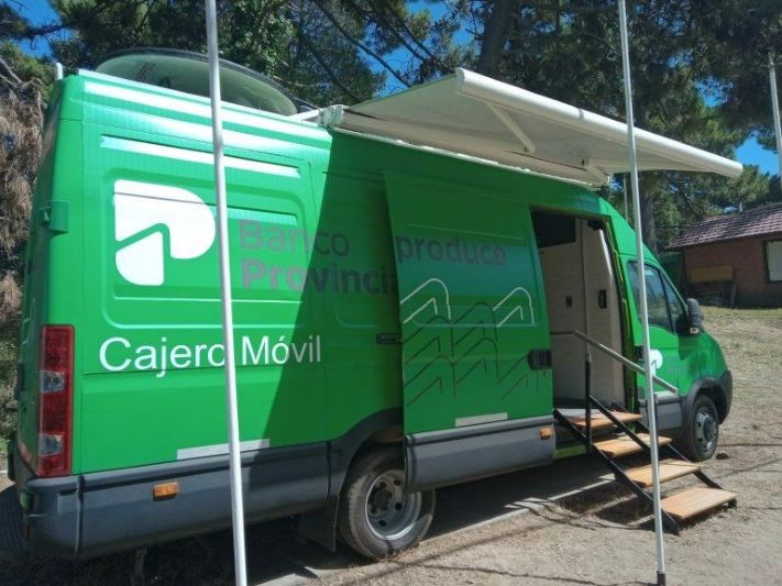 Banco Provincia envió cajeros móviles a Chapadmalal y otros destinos de la Costa Atlántica