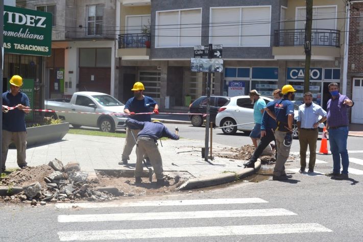 Ianantuony destacó la construcción de más de 200 rampas en Miramar