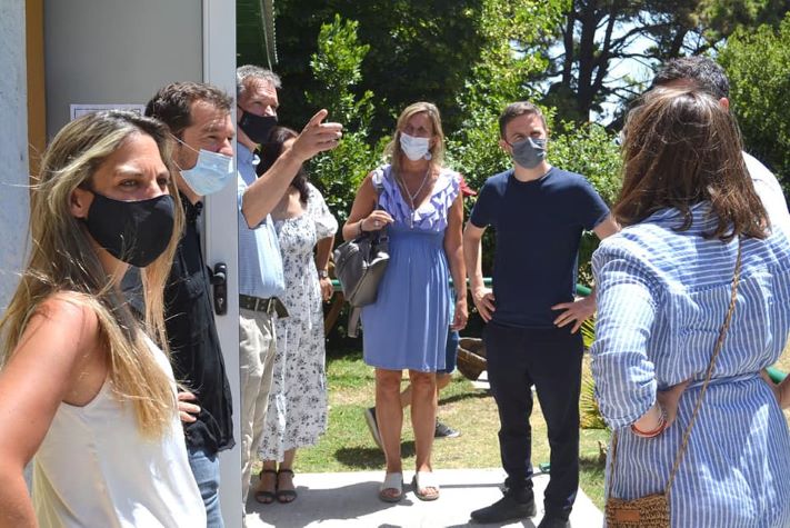 Miramar: Eugenia Bove y A. Costas recorrieron el Museo “Punta Hermengo”
