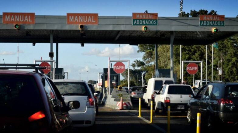 Cambio de quincena: intenso tránsito en las rutas rumbo a la Costa Atlántica