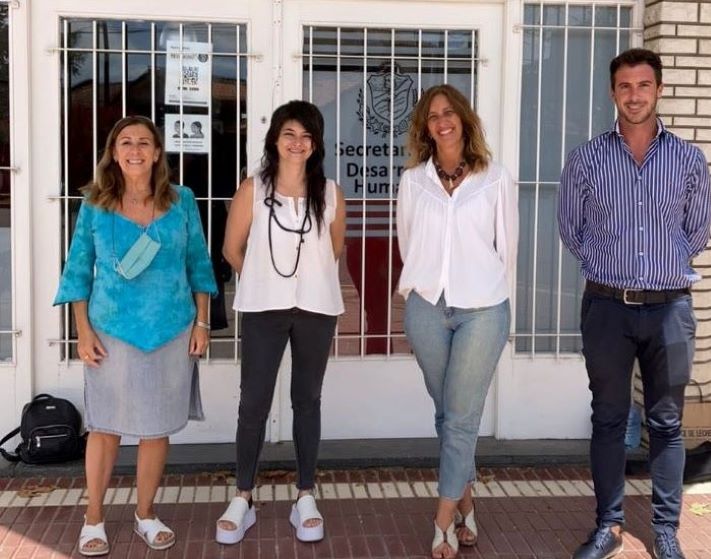 Visitó Miramar la Subdirectora Ejecutiva de la Agencia Nacional de Discapacidad