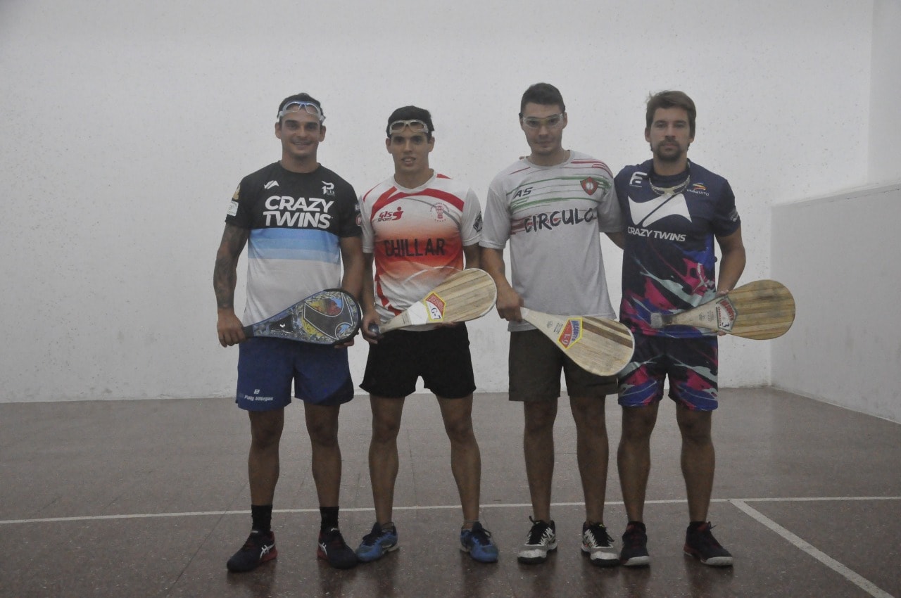 Pelota a paleta en Círculo: total éxito la exhibición