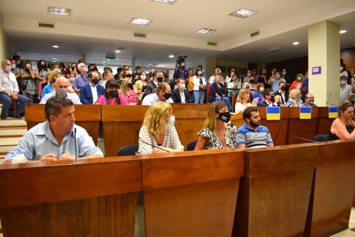 Gral. Alvarado : inauguración de las  Sesiones Ordinarias 2022 del HCD