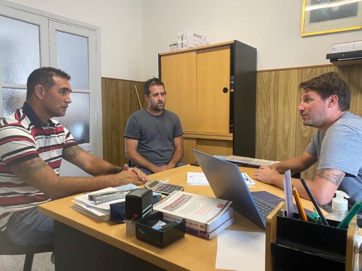 Patricio Hogan se reunió con representantes de UTHGRA Y CACIPS